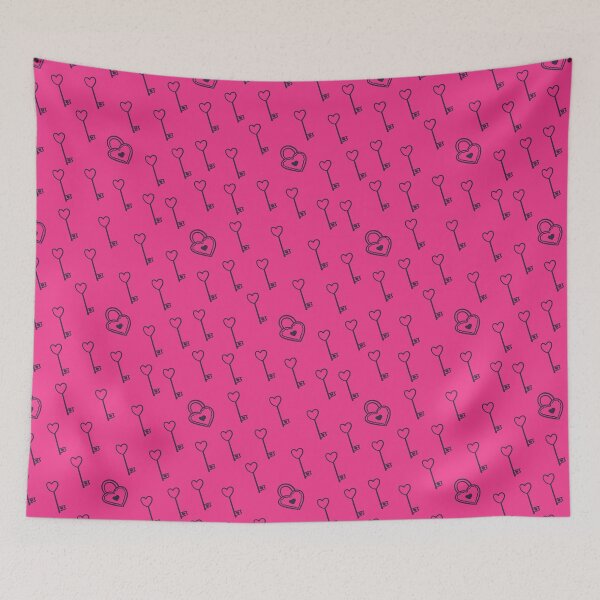 Item preview, Heart Keys And Locks Valentine Seamless Pattern designed and sold by EL-Lebedenko.