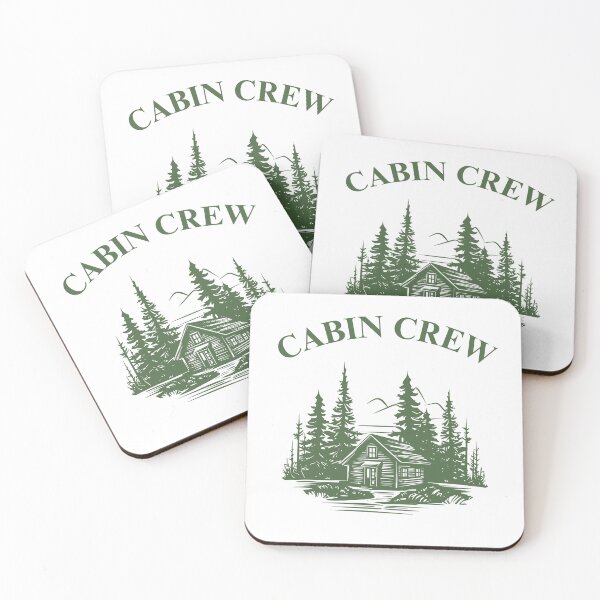 Item preview, Cabin Crew Rustic Forest Getaway designed and sold by ChaaiTee.