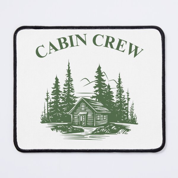 Item preview, Cabin Crew Rustic Forest Getaway designed and sold by ChaaiTee.