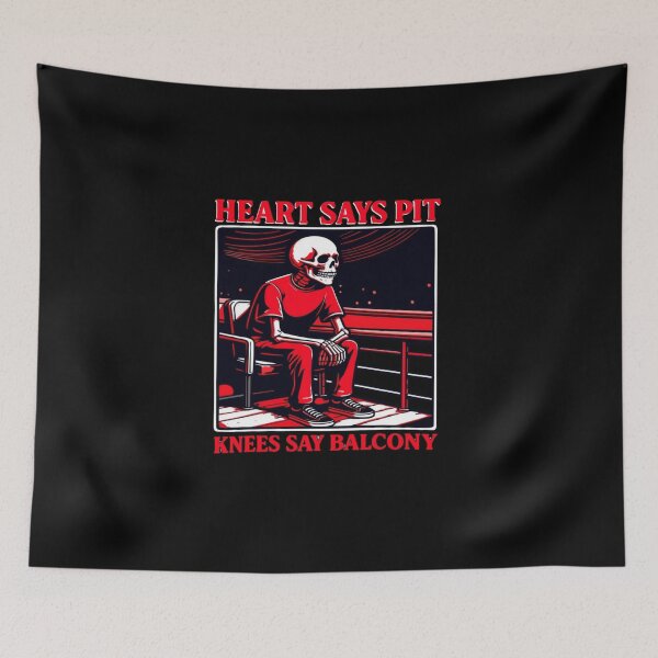 Item preview, Heart-Says-Pit-Knees-Say-Balcony designed and sold by w66aboo.