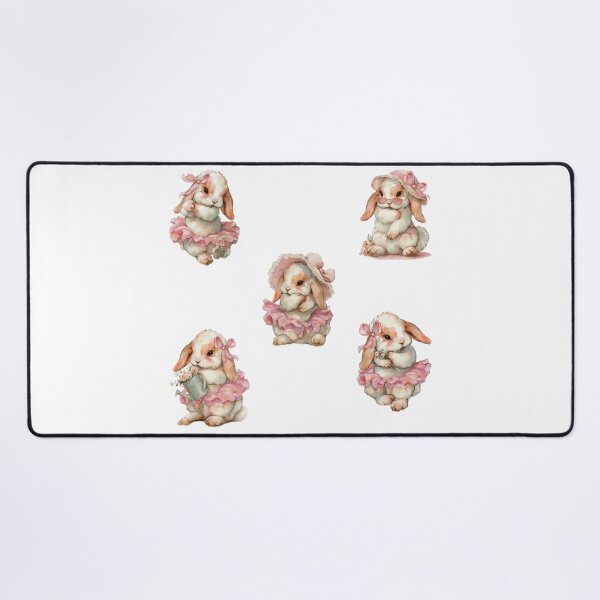 Item preview, sticker set bunnies designed and sold by ArtInPi.