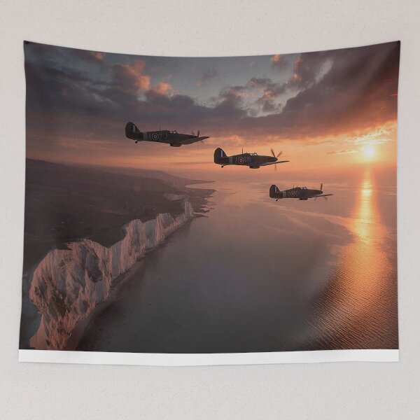 Item preview, White Cliffs Morning Patrol designed and sold by Skyframe Aviation.