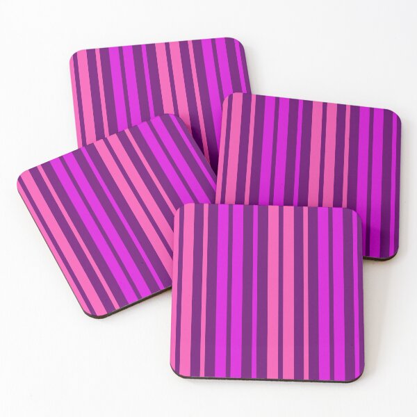 Item preview, Purple Pink Stripes On Purple Pattern Design  designed and sold by PatternTitan.