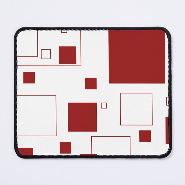 Item preview, Square pattern | Red squares | Red stripes | Dynamic background designed and sold by dfly-creations.