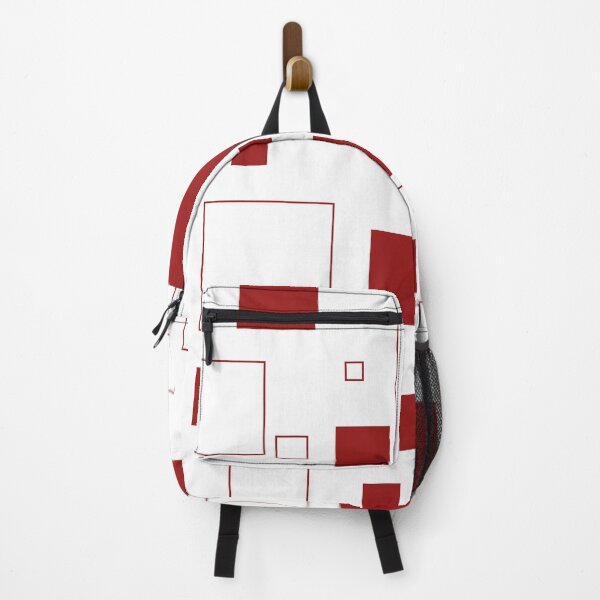 Item preview, Square pattern | Red squares | Red stripes | Dynamic background designed and sold by dfly-creations.