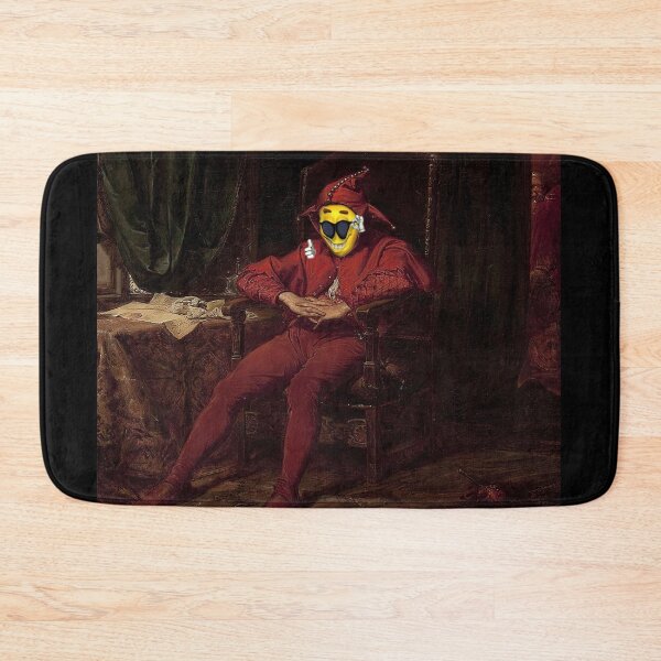 Item preview, The Cool Jester - Stańczyk Meme Art Cool Guy Emoji Parody designed and sold by Ledar48.