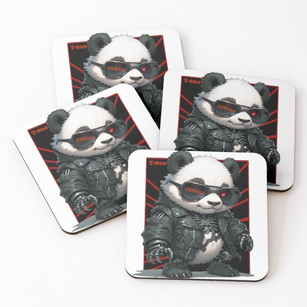 Item preview, T-800 Pandinator - Panda designed and sold by owi-art.