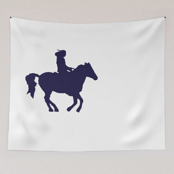 Item preview, Navy Rider on Horse – Minimal Logo designed and sold by Dotadoari.