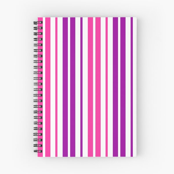 Item preview, Purple Pink Stripes On White Pattern Design  designed and sold by PatternTitan.