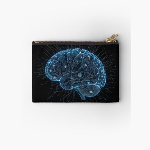 Item preview, AI Brain Circuit - Artificial Intelligence Concept designed and sold by Lukeeeses.