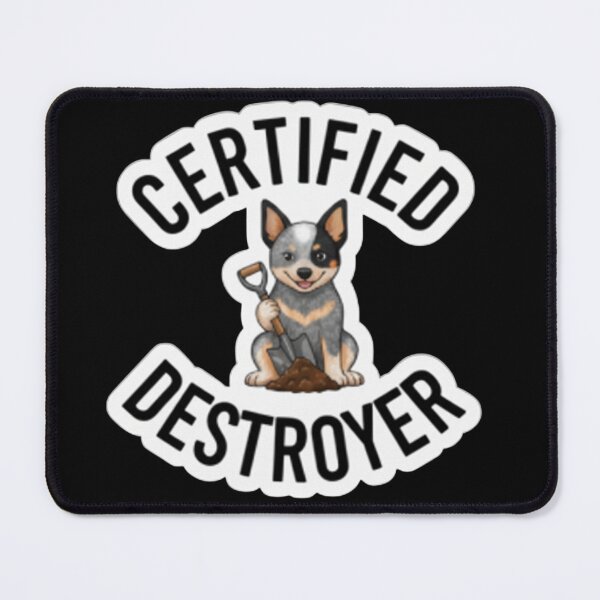 Item preview, The Ultimate "Warning Label" for Cattle Dog Owners designed and sold by Pulse & Paws | Pop Culture Tees and Stickers.