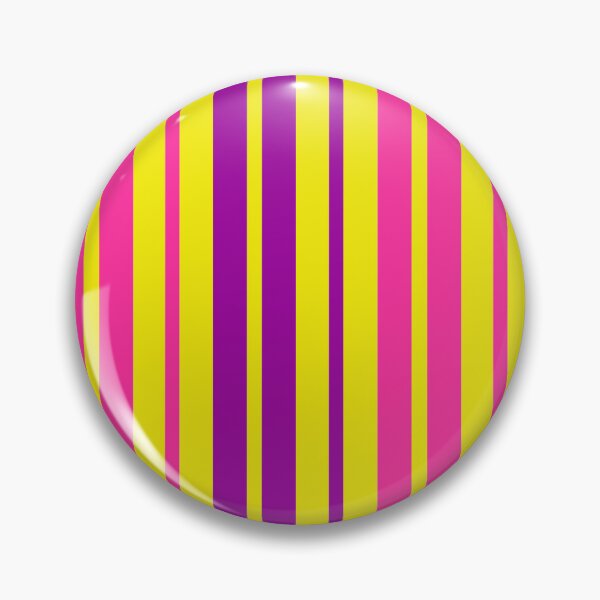 Item preview, Purple Pink Stripes On Yellow Pattern Design  designed and sold by PatternTitan.