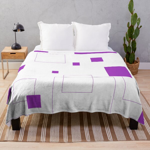 Item preview, Square pattern | Purple squares | Purple stripes | Dynamic background designed and sold by dfly-creations.