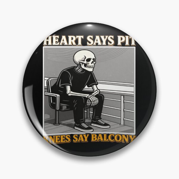 Item preview, Copy of Heart-Says-Pit-Knees-Say-Balcony designed and sold by w66aboo.