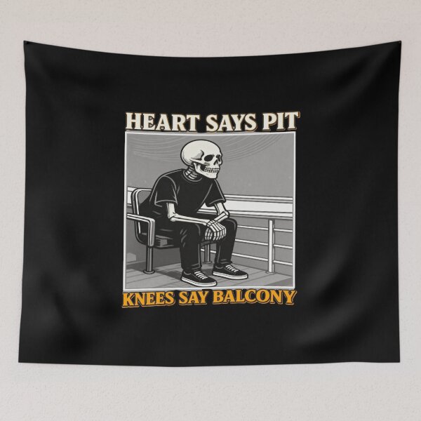 Item preview, Copy of Heart-Says-Pit-Knees-Say-Balcony designed and sold by w66aboo.