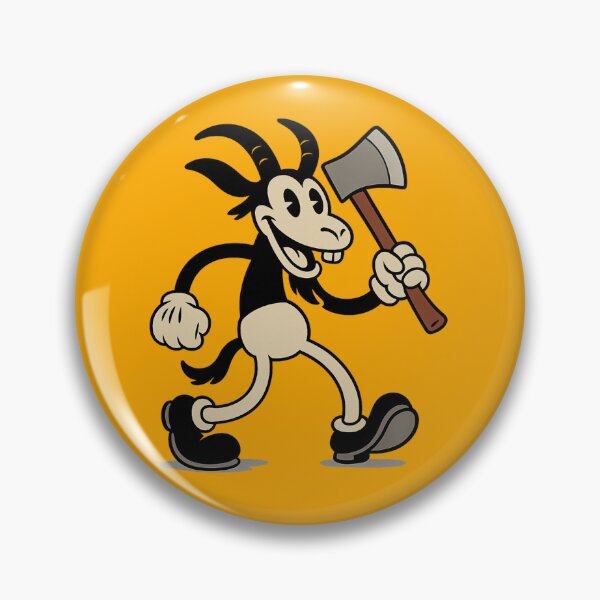 Item preview, Old Timey Goatman Cartoon designed and sold by CryptidOutfittersCo.