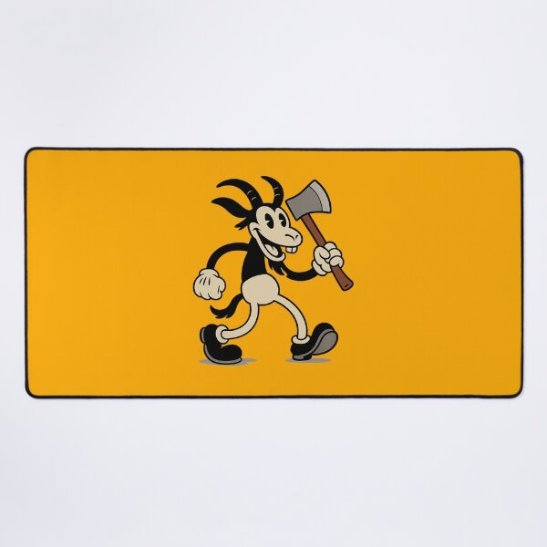 Item preview, Old Timey Goatman Cartoon designed and sold by CryptidOutfittersCo.