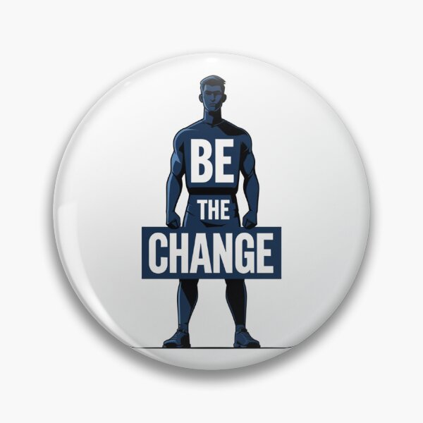 Item preview, Be The Change daily inspiration designed and sold by SloganSauce.