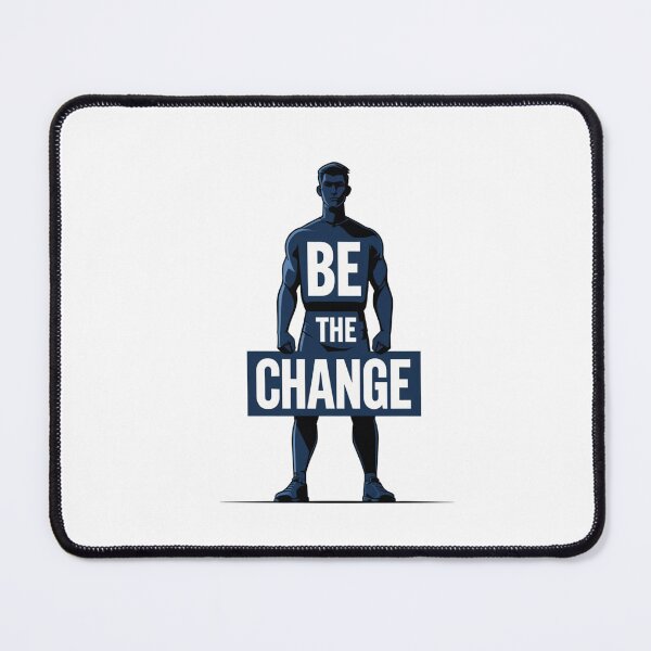 Item preview, Be The Change daily inspiration designed and sold by SloganSauce.