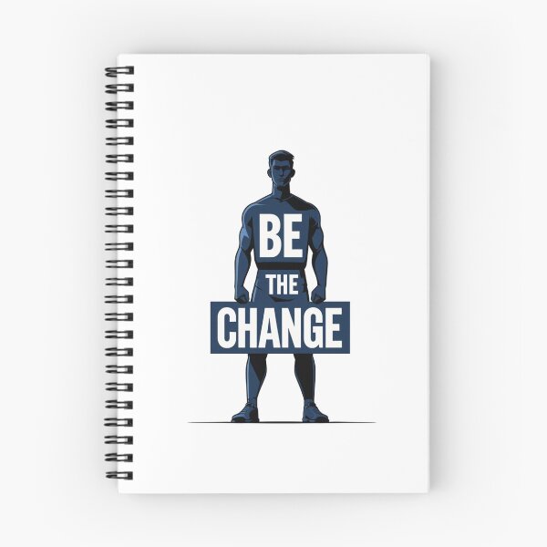 Item preview, Be The Change daily inspiration designed and sold by SloganSauce.