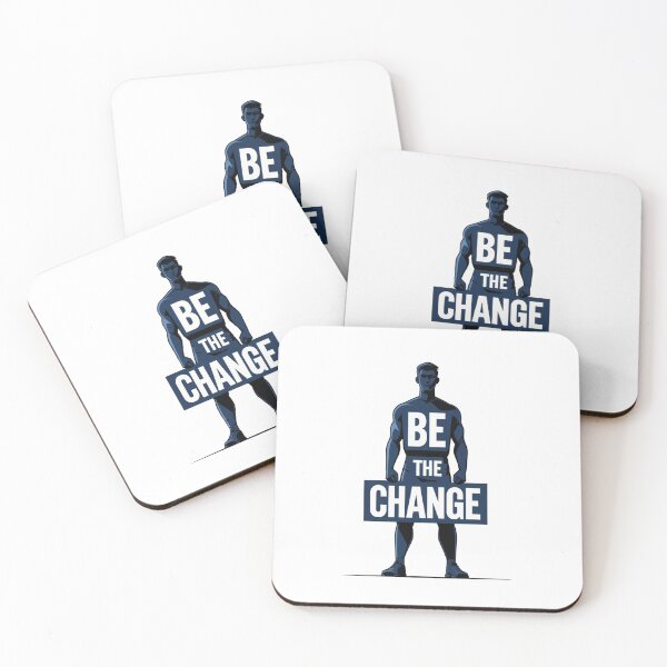 Item preview, Be The Change daily inspiration designed and sold by SloganSauce.