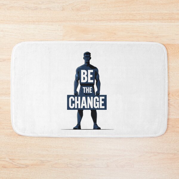 Item preview, Be The Change daily inspiration designed and sold by SloganSauce.