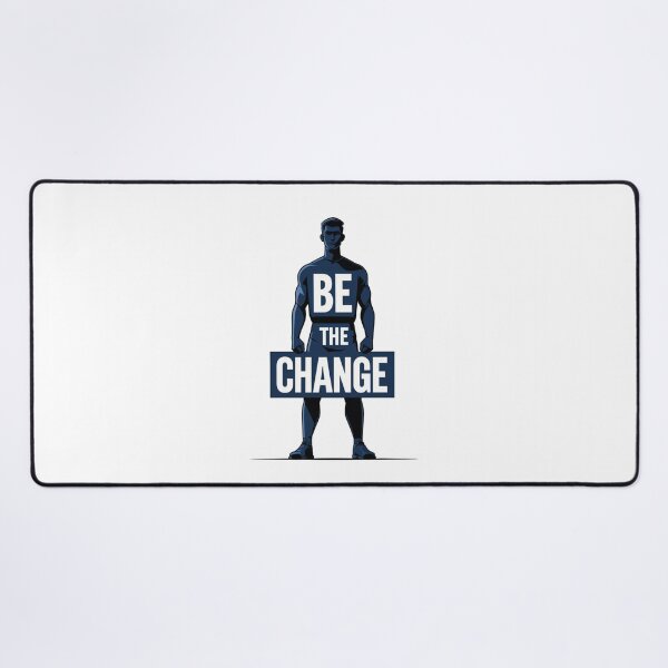 Item preview, Be The Change daily inspiration designed and sold by SloganSauce.
