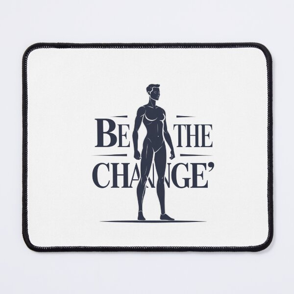 Item preview, Be The Change inspirational graphic designed and sold by SloganSauce.