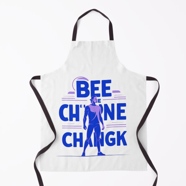 Item preview, Be The Change mindset art designed and sold by SloganSauce.