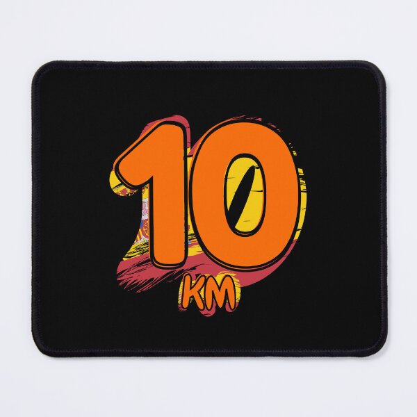 Item preview, 10KM Running Achievement - Spain - Electric Orange designed and sold by NineSevenFour.
