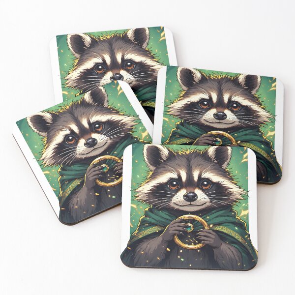 Item preview, Racoon of the ring designed and sold by owi-art.