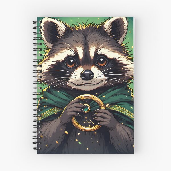 Item preview, Racoon of the ring designed and sold by owi-art.