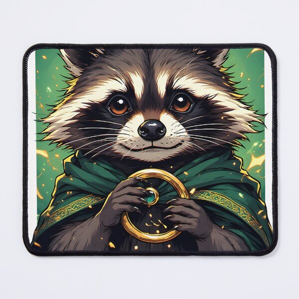 Item preview, Racoon of the ring designed and sold by owi-art.