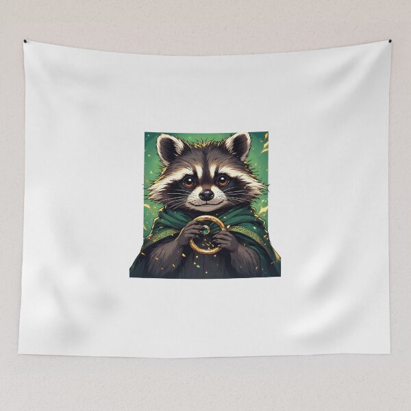 Item preview, Racoon of the ring designed and sold by owi-art.