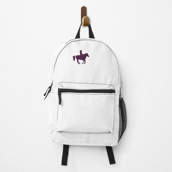 Item preview, Burgundy Rider on Horse – Minimal Logo designed and sold by Dotadoari.