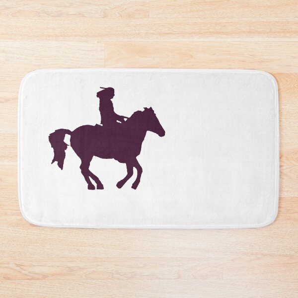 Item preview, Burgundy Rider on Horse – Minimal Logo designed and sold by Dotadoari.
