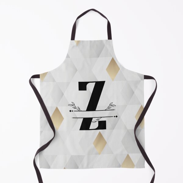 Item preview, Monogram...Z... with abstract gold and grey diamond background designed and sold by CHASAcreative.