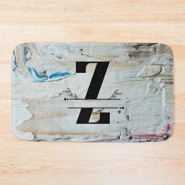 Item preview, Monogram...Z... with colourful textured cement/concrete wall background designed and sold by CHASAcreative.