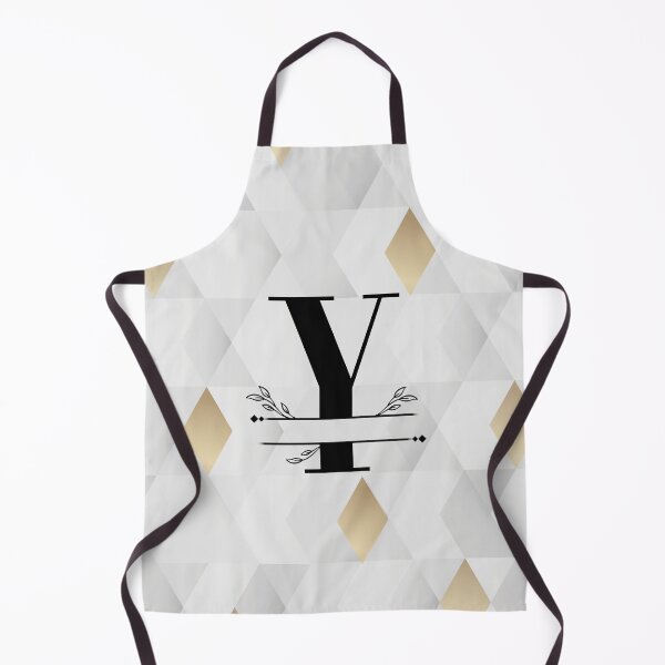 Item preview, Monogram...Y... with abstract gold and grey diamond background designed and sold by CHASAcreative.