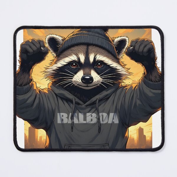 Item preview, Boxing Racoon Balboa designed and sold by owi-art.