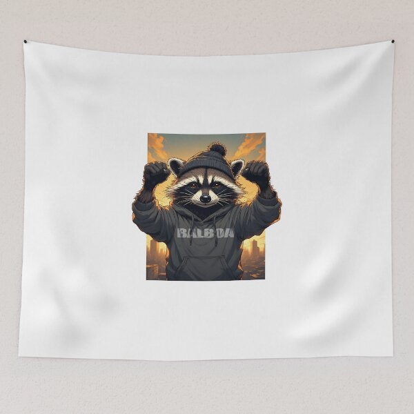 Item preview, Boxing Racoon Balboa designed and sold by owi-art.