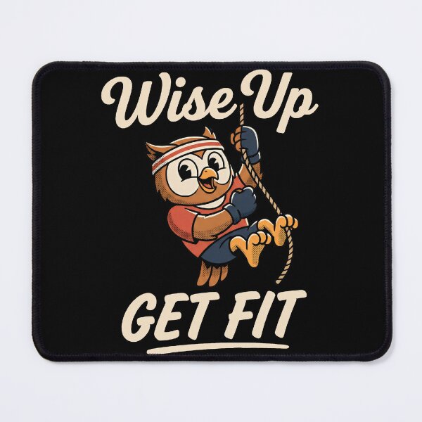 Item preview, Wise Up Get Fit Owl Rope Climbing Gym Workout designed and sold by Emmatshirt1.