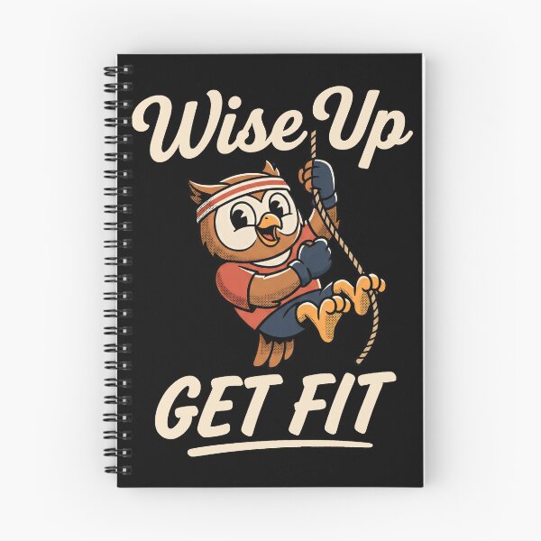 Item preview, Wise Up Get Fit Owl Rope Climbing Gym Workout designed and sold by Emmatshirt1.