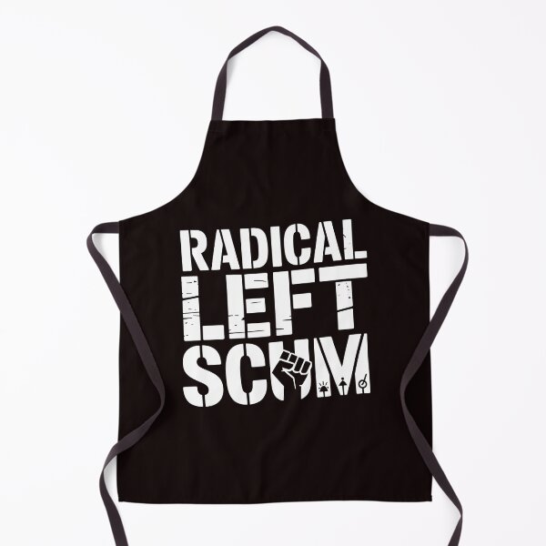 Item preview, Radical Left Scum – Ironic Leftist Political Humor designed and sold by Redgiant87x.