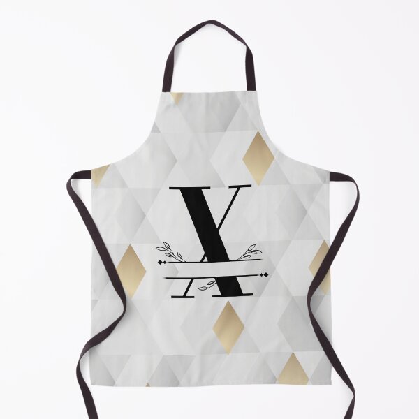 Item preview, Monogram...X... with abstract gold and grey diamond background designed and sold by CHASAcreative.