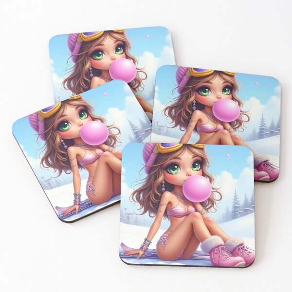 Item preview, Bubblegum Skier designed and sold by svace.
