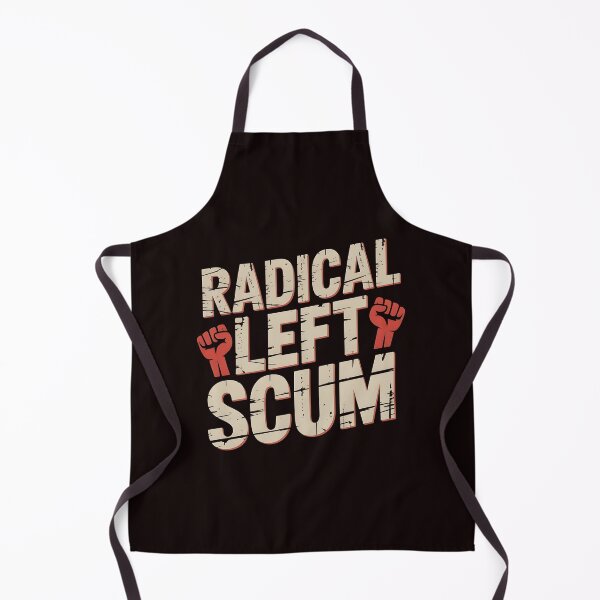 Item preview, Radical Left Scum – Woke Political Irony Design designed and sold by Redgiant87x.