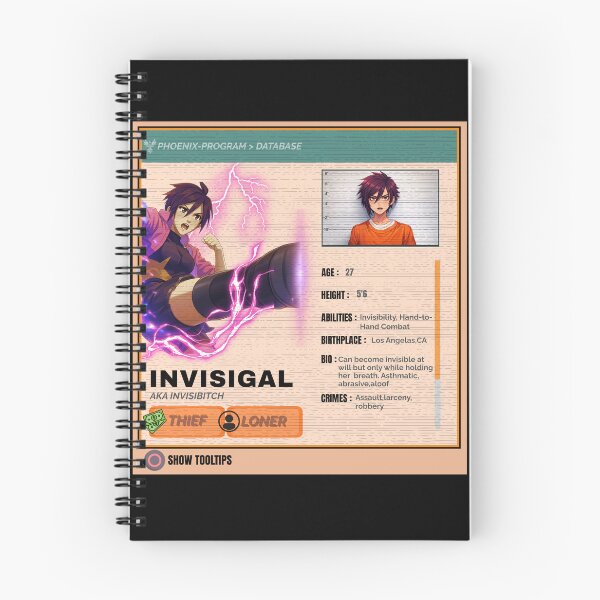 Item preview, Invisigal SDN Card designed and sold by Redboy's Gallery.
