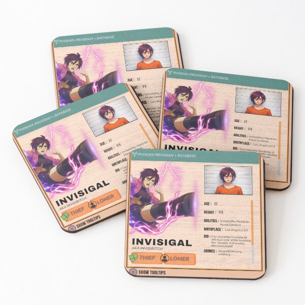 Item preview, Invisigal SDN Card designed and sold by Redboy's Gallery.