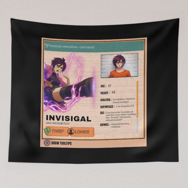 Item preview, Invisigal SDN Card designed and sold by Redboy's Gallery.